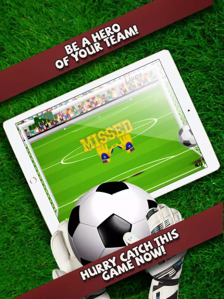 Superstar Soccer Perfect Save Showdown: Penalty Kick Big Shootout iPad  Ekran Görüntüleri