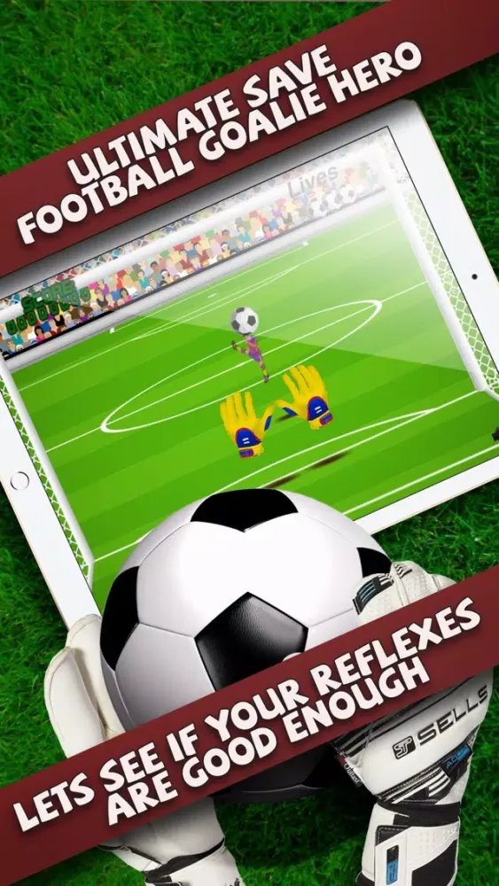 Superstar Soccer Perfect Save Showdown: Penalty Kick Big Shootout Ekran Görüntüleri