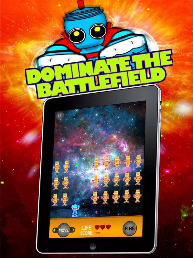 Tiny Little Robot Battle: Iron Defense Epoch Pro iPad  स्क्रीनशॉट