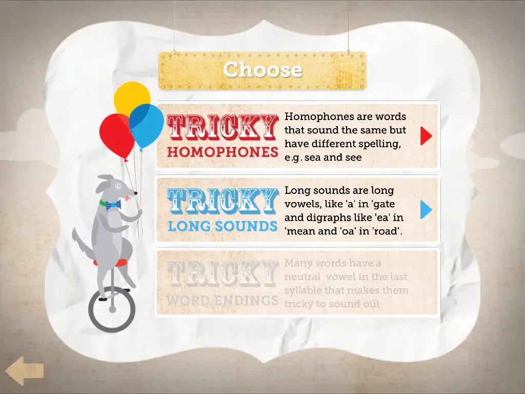 Zrzuty ekranu Tricky Spelling iPad 