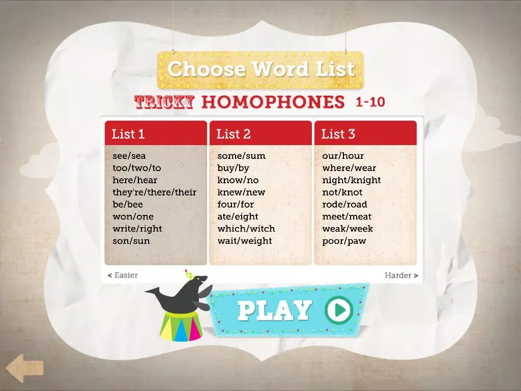 Zrzuty ekranu Tricky Spelling iPad 