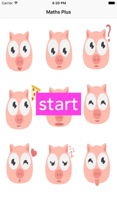 Maths Plus - test your adding skills Screenshots