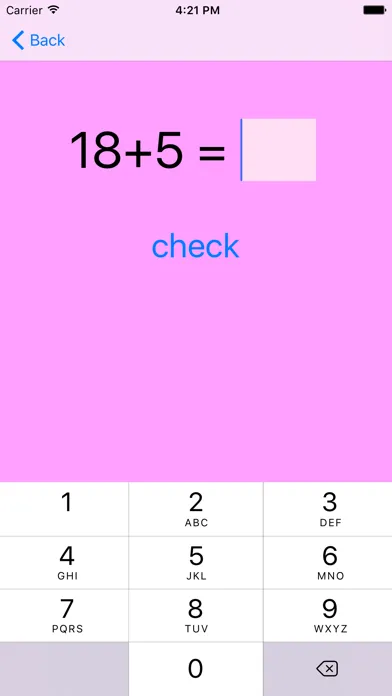 Maths Plus - test your adding skills Screenshots