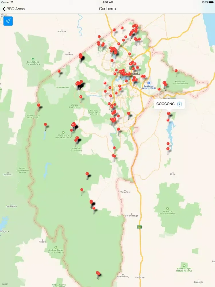 BBQ Finder - Search for BBQs in Australia iPad  Screenshots