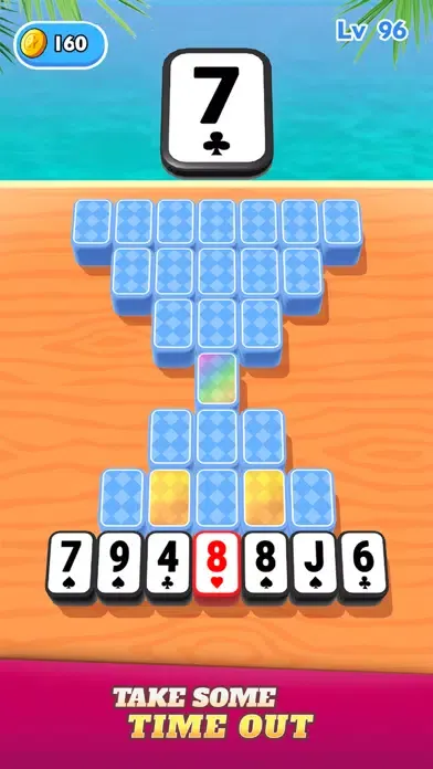 Screenshot di TilePeaks Solitaire