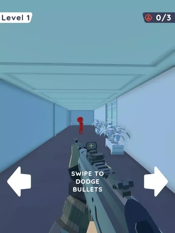 Tangkapan skrin Bullet Time FPS iPad 