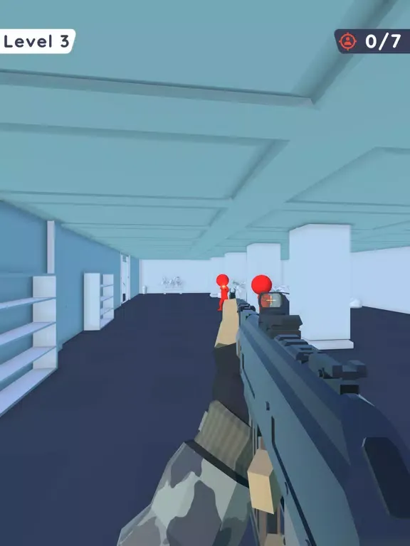 Tangkapan skrin Bullet Time FPS iPad 