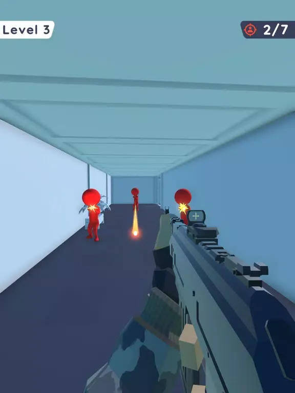 Tangkapan skrin Bullet Time FPS iPad 