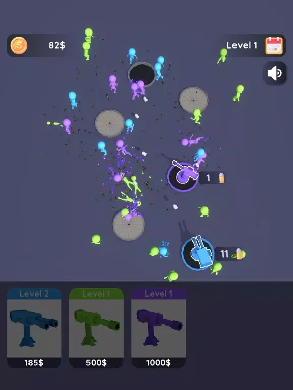 Screenshot di Stickmen Cleanup 3D iPad 