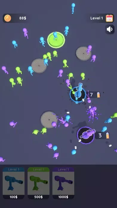 Screenshot di Stickmen Cleanup 3D