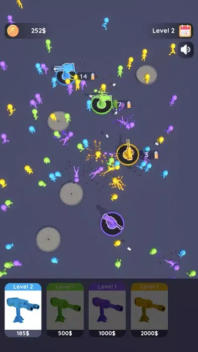 Screenshot di Stickmen Cleanup 3D