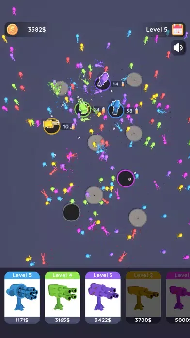 Screenshot di Stickmen Cleanup 3D