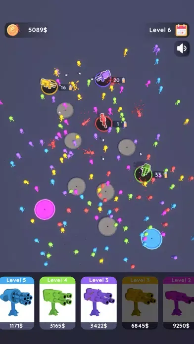 Screenshot di Stickmen Cleanup 3D
