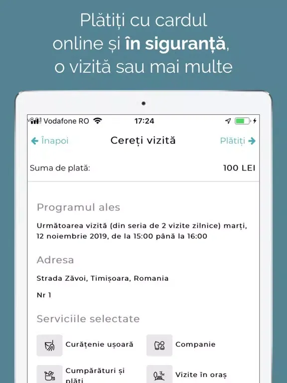 Скриншоты The Care Hub iPad 