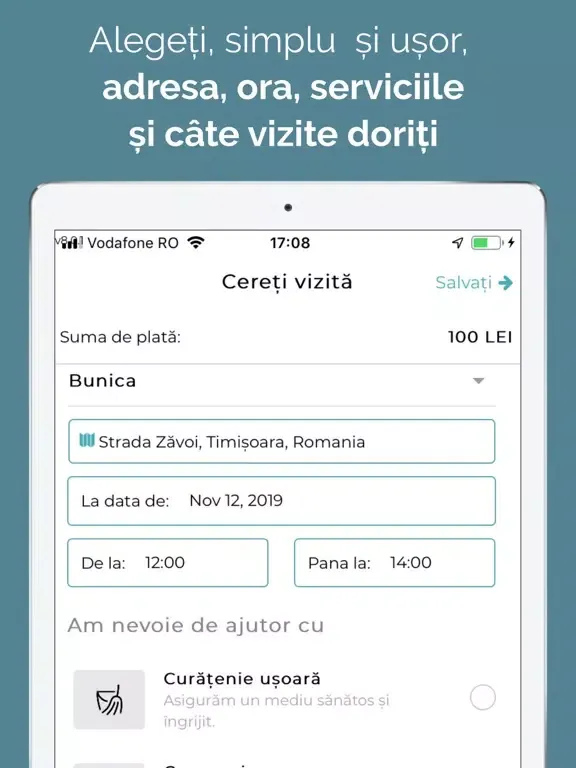 Скриншоты The Care Hub iPad 