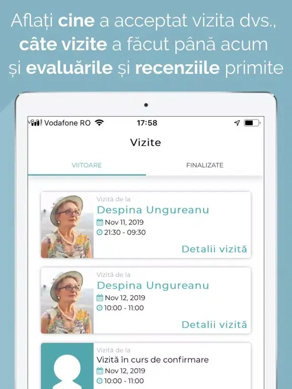 Скриншоты The Care Hub iPad 
