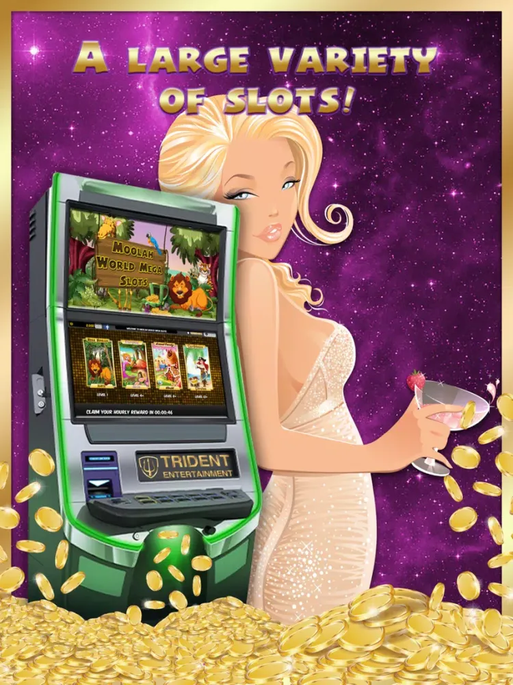 Moolah World Mega Slots iPad  سکرین شاٹس