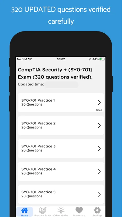 CompTIA Security+ UPDATED 2024 سکرین شاٹس