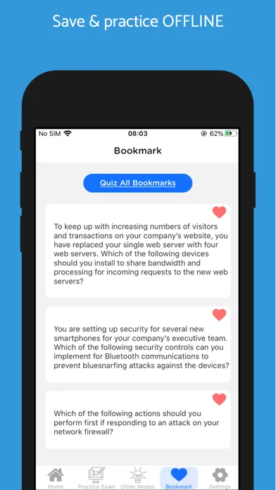 CompTIA Security+ UPDATED 2024 سکرین شاٹس