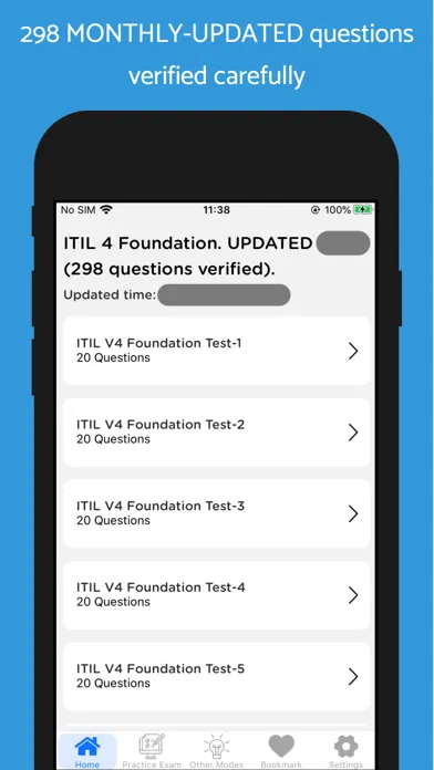 ITIL 4 Foundation UPDATED 2024 Screenshots