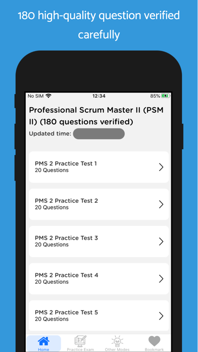 Professional Scrum Master II应用截图