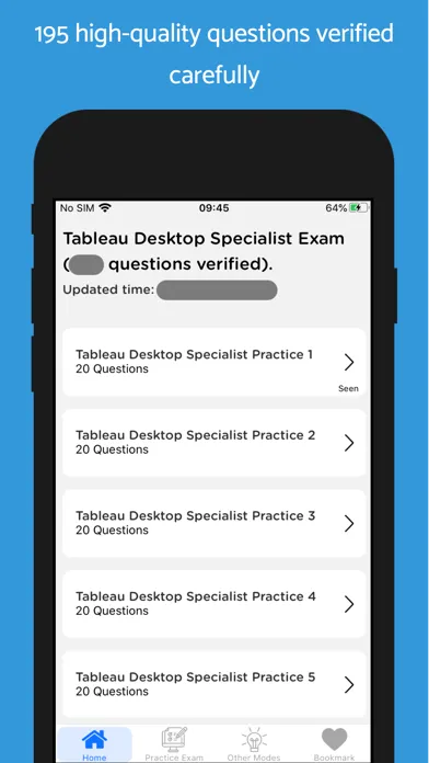Tableau Desktop Specialist Screenshots