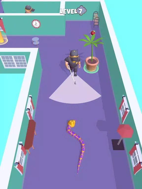 Captures d'écran de Sneaky Snake 3D iPad 