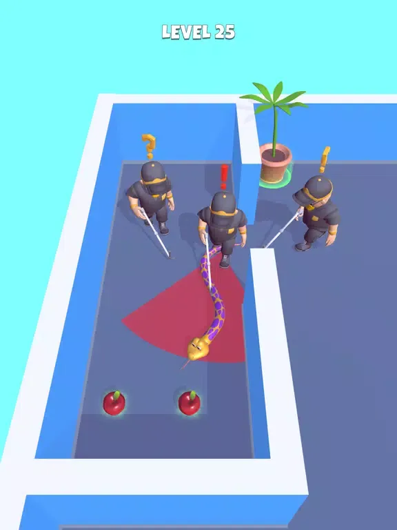 Captures d'écran de Sneaky Snake 3D iPad 