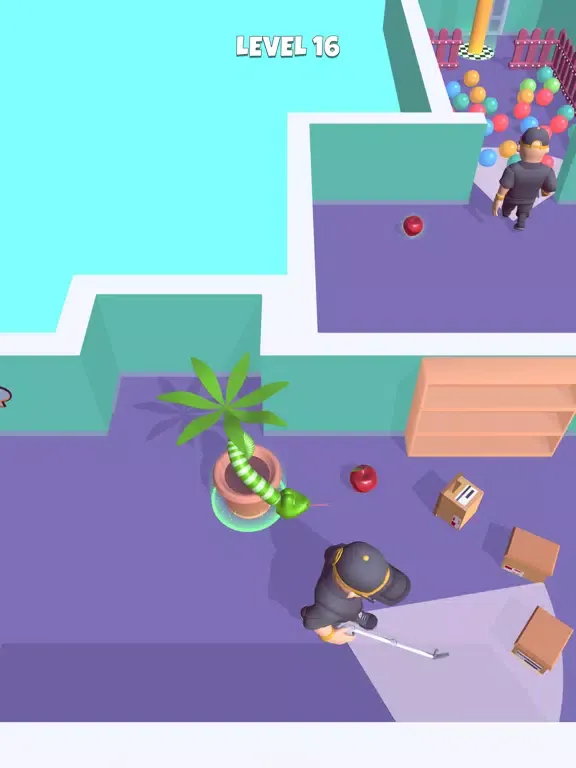Captures d'écran de Sneaky Snake 3D iPad 