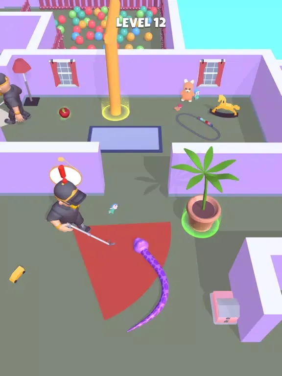 Captures d'écran de Sneaky Snake 3D iPad 