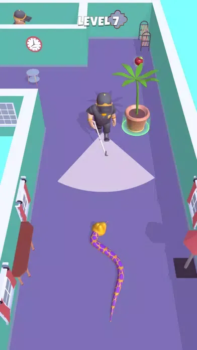 Captures d'écran de Sneaky Snake 3D