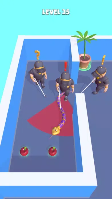 Captures d'écran de Sneaky Snake 3D