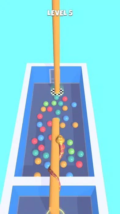 Captures d'écran de Sneaky Snake 3D