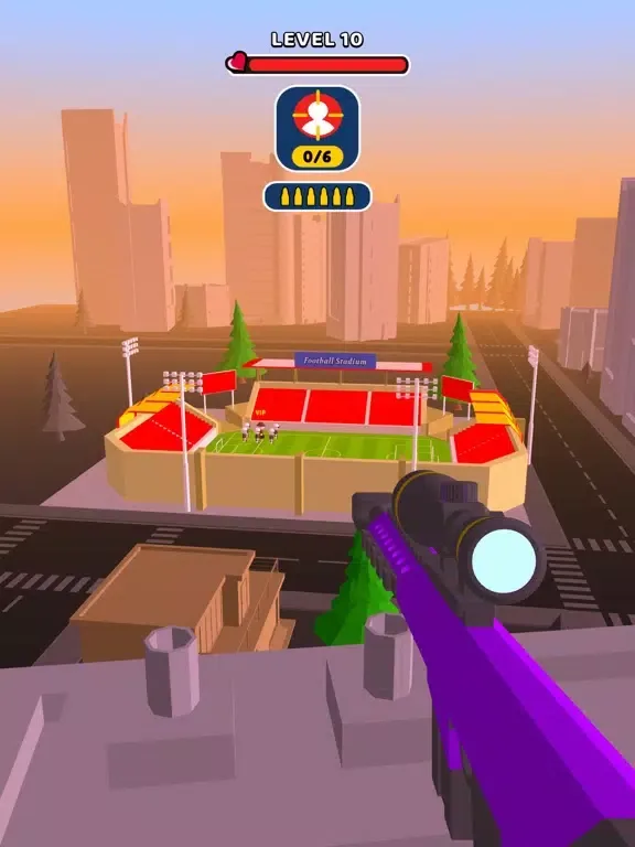 Sniper City Attack! iPad  Ekran Görüntüleri