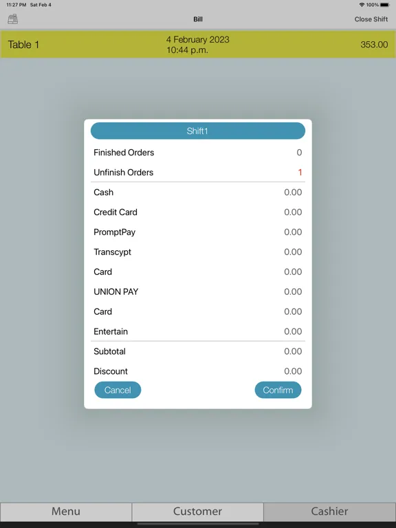 PHOENIX POS for Arno’s group iPad 应用截图