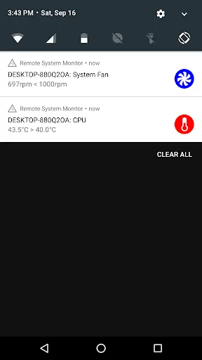 Remote System Monitor应用截图