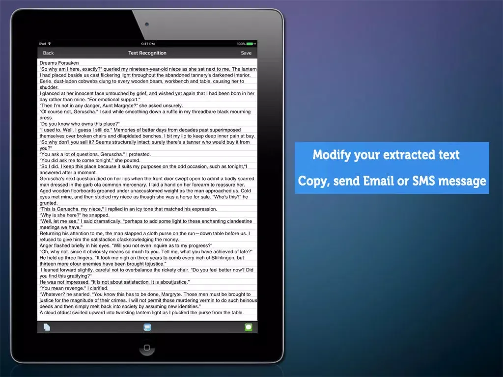 Doc Scanner + OCR Free: PDF scanner to scan document, receipt, photo iPad  سکرین شاٹس