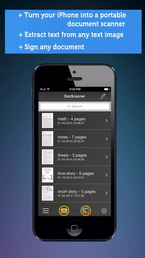 Doc Scanner + OCR Free: PDF scanner to scan document, receipt, photo سکرین شاٹس