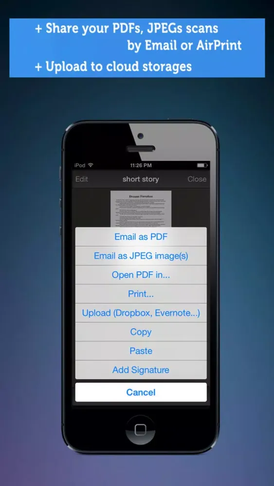 Doc Scanner + OCR Free: PDF scanner to scan document, receipt, photo سکرین شاٹس