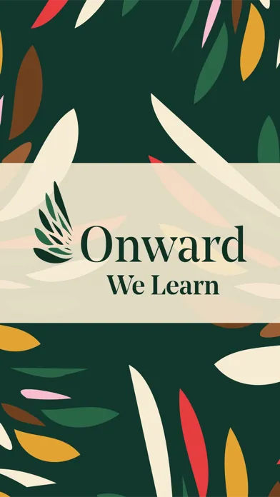 Capturas de tela do Onward We Learn