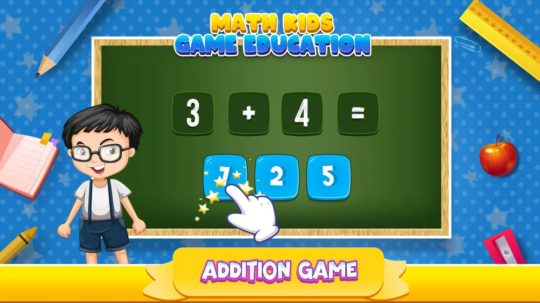 Math Game Kid Education school স্ক্রিনশট