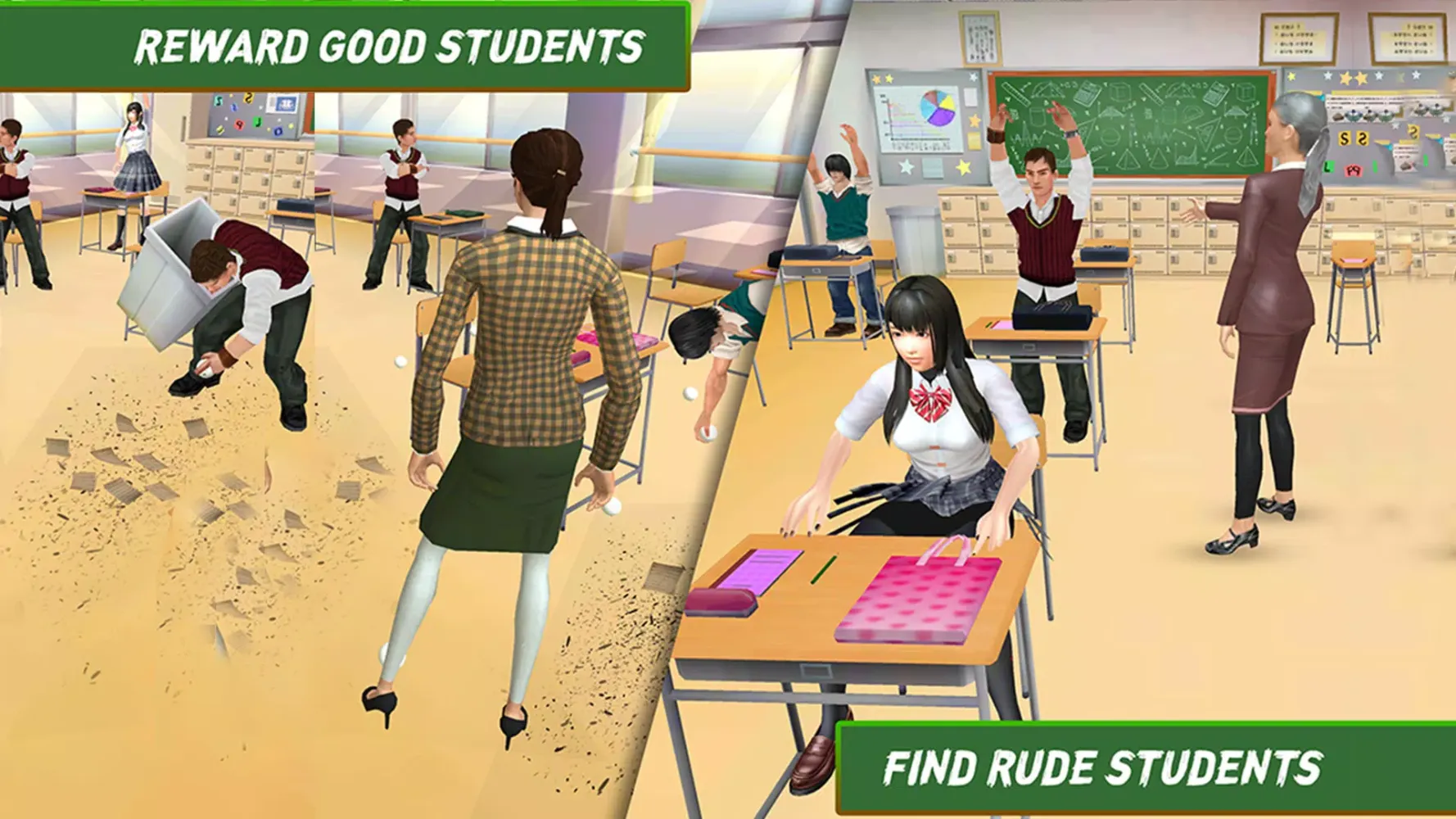 Screenshot di School Intelligent Teacher 3D