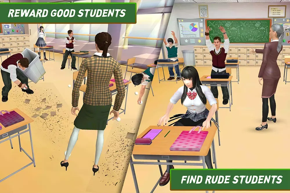 Screenshot di School Intelligent Teacher 3D