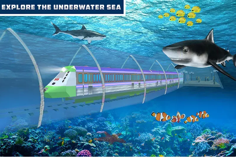 Pro Train game: water train Screenshots