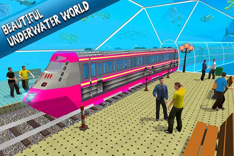 Pro Train game: water train Screenshots