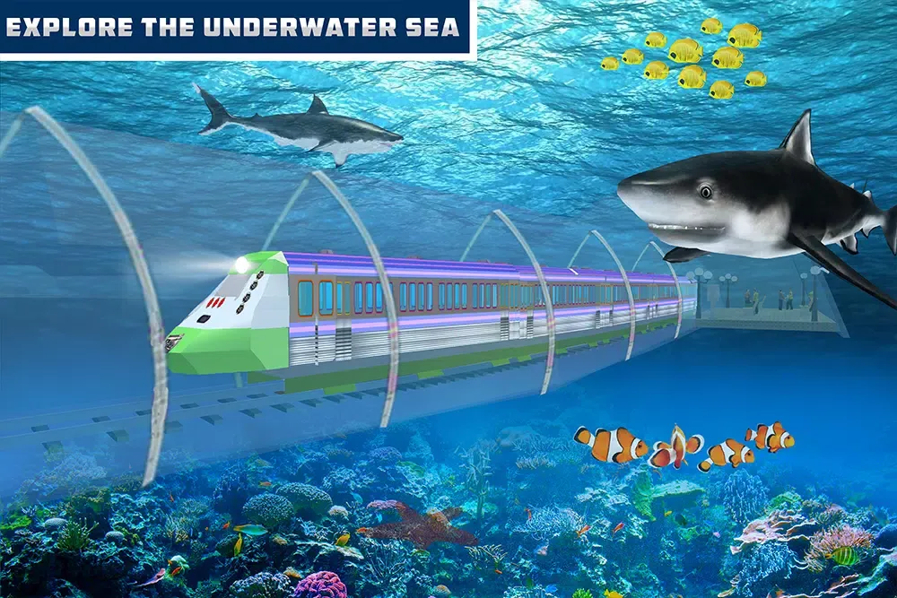 Pro Train game: water train Screenshots