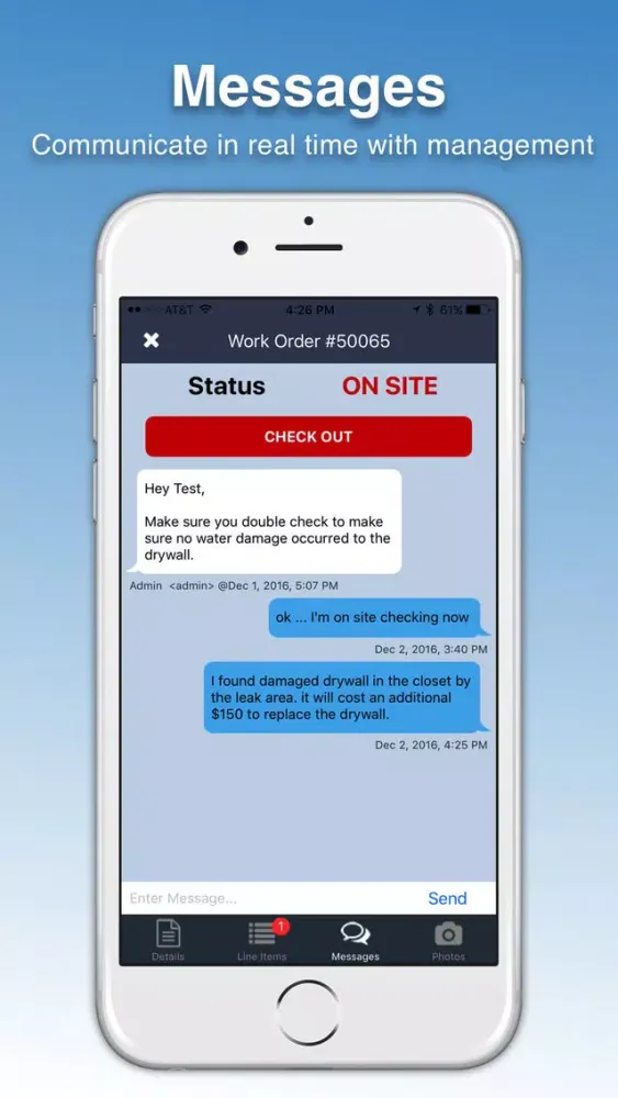 ภาพหน้าจอของ SimpleFM - Facility Management Tools