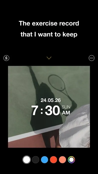 Ảnh chụp màn hình của Timestamp Camera - Stamp