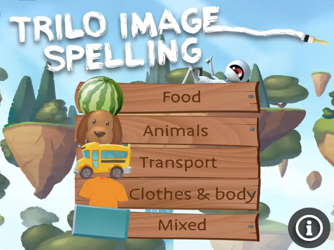 Скриншоты Trilo Image Spelling iPad 