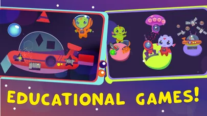 Zrzuty ekranu Aliens: games for toddlers.